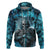 Skull Hoodie Try Again Tomorrow - Wonder Print Shop