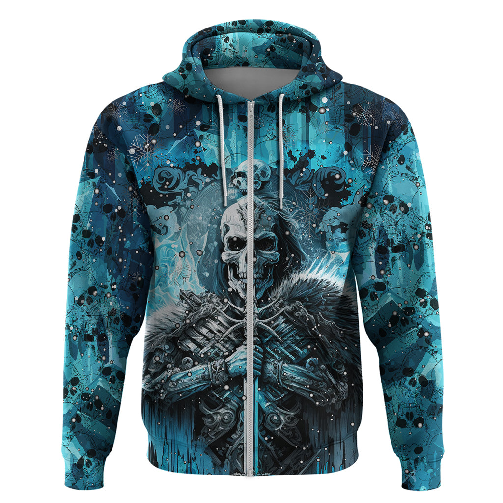 Skull Hoodie Try Again Tomorrow - Wonder Print Shop
