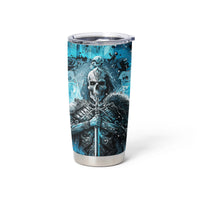 Skull Tumbler Cup Try Again Tomorrow - Wonder Print Shop