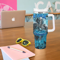 Skull Tumbler With Handle Try Again Tomorrow - Wonder Print Shop