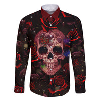 Don't Cry Skull Family Matching Puletasi Dress and Hawaiian Shirt - Wonder Print Shop