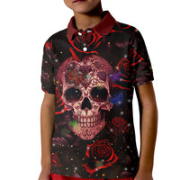 Don't Cry Skull Kid Polo Shirt - Wonder Print Shop