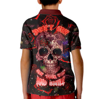 Don't Cry Skull Kid Polo Shirt - Wonder Print Shop