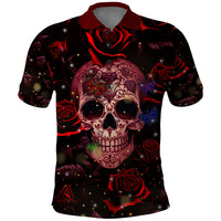Don't Cry Skull Polo Shirt - Wonder Print Shop