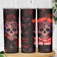 Don't Cry Skull Skinny Tumbler - Wonder Print Shop