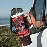 Don't Cry Skull Tumbler With Handle - Wonder Print Shop