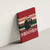 Chimpanzee Christmas Canvas Wall Art Chimpanzee Wearing Santa Hat - Red Green Snowflake - Wonder Print Shop
