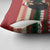 Chimpanzee Christmas Pillow Cover Chimpanzee Wearing Santa Hat - Red Green Snowflake - Wonder Print Shop