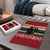 Chimpanzee Christmas Puzzle Chimpanzee Wearing Santa Hat - Red Green Snowflake - Wonder Print Shop