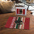 Chimpanzee Christmas Puzzle Chimpanzee Wearing Santa Hat - Red Green Snowflake - Wonder Print Shop