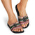 Chimpanzee Christmas Slide Sandals Chimpanzee Wearing Santa Hat - Red Green Snowflake - Wonder Print Shop