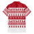 Christmas Santa Bunny Rabbits Family Matching Tank Maxi Dress and Hawaiian Shirt Red White Tree Snowflake Pattern - Wonder Print Shop