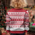 Christmas Santa Bunny Rabbits Kid Ugly Christmas Sweater Red White Tree Snowflake Pattern - Wonder Print Shop