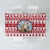 Christmas Santa Bunny Rabbits Tablecloth Red White Tree Snowflake Pattern - Wonder Print Shop