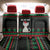 Christmas Cat Back Car Seat Cover with Grumpy Cat in Santa Hat Holiday Lights - Wonder Print Shop