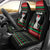 Christmas Cat Car Seat Cover with Grumpy Cat in Santa Hat Holiday Lights - Wonder Print Shop