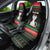 Christmas Cat Car Seat Cover with Grumpy Cat in Santa Hat Holiday Lights - Wonder Print Shop