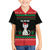 Christmas Cat Family Matching Off Shoulder Maxi Dress and Hawaiian Shirt with Grumpy Cat in Santa Hat Holiday Lights - Wonder Print Shop