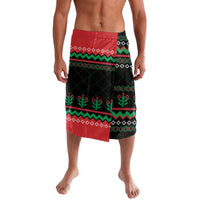 Christmas Cat Lavalava with Grumpy Cat in Santa Hat Holiday Lights - Wonder Print Shop