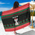 Christmas Cat Sarong with Grumpy Cat in Santa Hat Holiday Lights - Wonder Print Shop