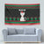 Christmas Cat Tapestry with Grumpy Cat in Santa Hat Holiday Lights - Wonder Print Shop