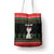 Christmas Cat Tote Bag with Grumpy Cat in Santa Hat Holiday Lights - Wonder Print Shop