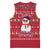 Christmas Chillin With My Snowmies Basketball Jersey Cool Snowman Red Snowflake Light String - Wonder Print Shop