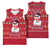 Christmas Chillin With My Snowmies Basketball Jersey Cool Snowman Red Snowflake Light String - Wonder Print Shop