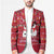 Christmas Chillin With My Snowmies Blazer Cool Snowman Red Snowflake Light String - Wonder Print Shop