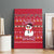 Christmas Chillin With My Snowmies Canvas Wall Art Cool Snowman Red Snowflake Light String - Wonder Print Shop