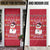 Christmas Chillin With My Snowmies Door Cover Cool Snowman Red Snowflake Light String - Wonder Print Shop