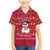 Christmas Chillin With My Snowmies Family Matching Mermaid Dress and Hawaiian Shirt Cool Snowman Red Snowflake Light String - Wonder Print Shop