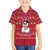 Christmas Chillin With My Snowmies Family Matching Off Shoulder Short Dress and Hawaiian Shirt Cool Snowman Red Snowflake Light String - Wonder Print Shop