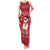 Christmas Chillin With My Snowmies Family Matching Tank Maxi Dress and Hawaiian Shirt Cool Snowman Red Snowflake Light String - Wonder Print Shop