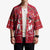 Christmas Chillin With My Snowmies Kimono Cool Snowman Red Snowflake Light String - Wonder Print Shop