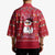 Christmas Chillin With My Snowmies Kimono Cool Snowman Red Snowflake Light String - Wonder Print Shop