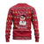 Christmas Chillin With My Snowmies Ugly Christmas Sweater Cool Snowman Red Snowflake Light String - Wonder Print Shop