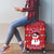 Christmas Chillin With My Snowmies Luggage Cover Cool Snowman Red Snowflake Light String - Wonder Print Shop