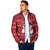 Christmas Chillin With My Snowmies Padded Jacket Cool Snowman Red Snowflake Light String - Wonder Print Shop