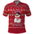 Christmas Chillin With My Snowmies Polo Shirt Cool Snowman Red Snowflake Light String - Wonder Print Shop