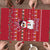 Christmas Chillin With My Snowmies Puzzle Cool Snowman Red Snowflake Light String - Wonder Print Shop