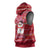 Christmas Chillin With My Snowmies Sleeveless Hoodie Cool Snowman Red Snowflake Light String - Wonder Print Shop