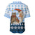 Owl Love Santa Moon Christmas Baseball Jersey Xmas Holiday Patterns - Wonder Print Shop