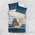 Owl Love Santa Moon Christmas Bedding Set Xmas Holiday Patterns - Wonder Print Shop