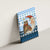 Owl Love Santa Moon Christmas Canvas Wall Art Xmas Holiday Patterns - Wonder Print Shop