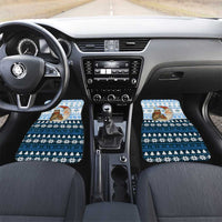 Owl Love Santa Moon Christmas Car Mats Xmas Holiday Patterns - Wonder Print Shop