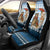 Owl Love Santa Moon Christmas Car Seat Cover Xmas Holiday Patterns - Wonder Print Shop