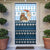 Owl Love Santa Moon Christmas Door Cover Xmas Holiday Patterns - Wonder Print Shop