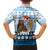 Owl Love Santa Moon Christmas Kid Hawaiian Shirt Xmas Holiday Patterns - Wonder Print Shop