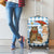 Owl Love Santa Moon Christmas Luggage Cover Xmas Holiday Patterns - Wonder Print Shop